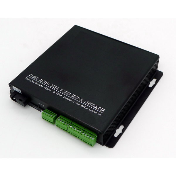 - Converter contact closure to fiber optic